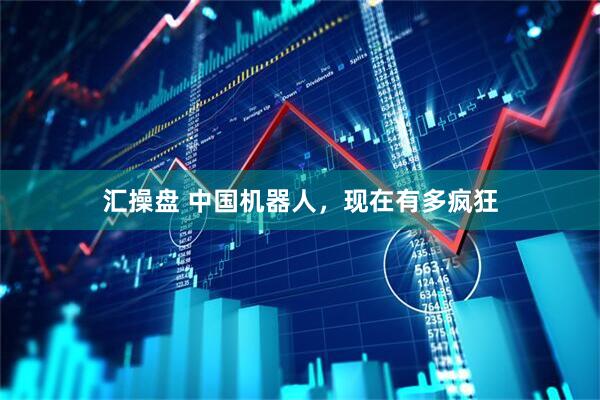 汇操盘 中国机器人,现在有多疯狂