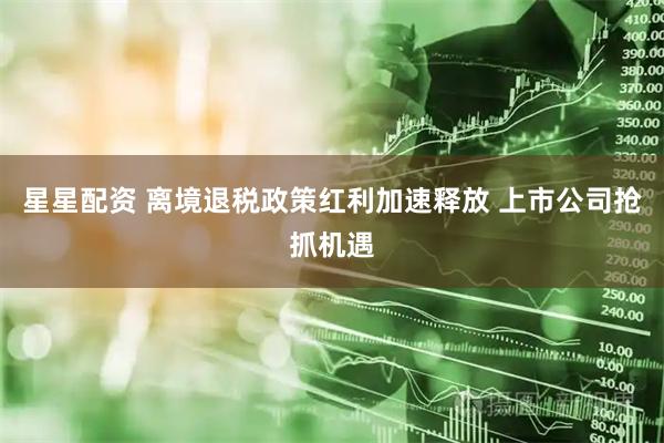 星星配资 离境退税政策红利加速释放 上市公司抢抓机遇