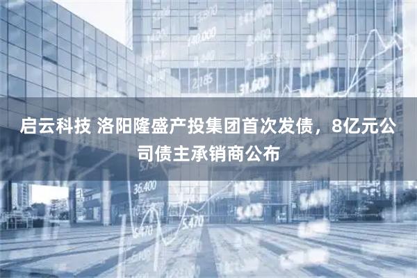 启云科技 洛阳隆盛产投集团首次发债，8亿元公司债主承销商公布